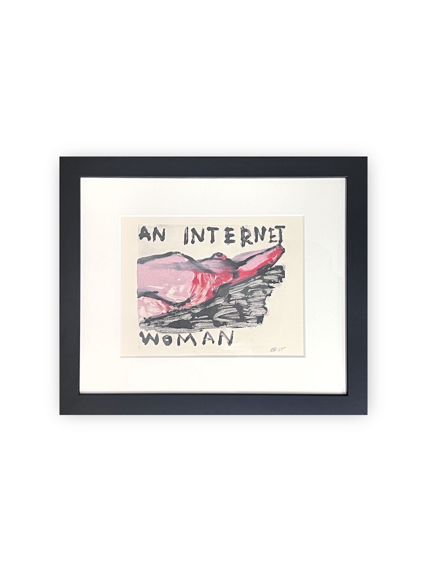 An internet woman by Abi Birkinshaw