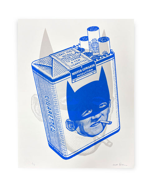 Batsmoker (Silver/Blue) - by Mr Edwards