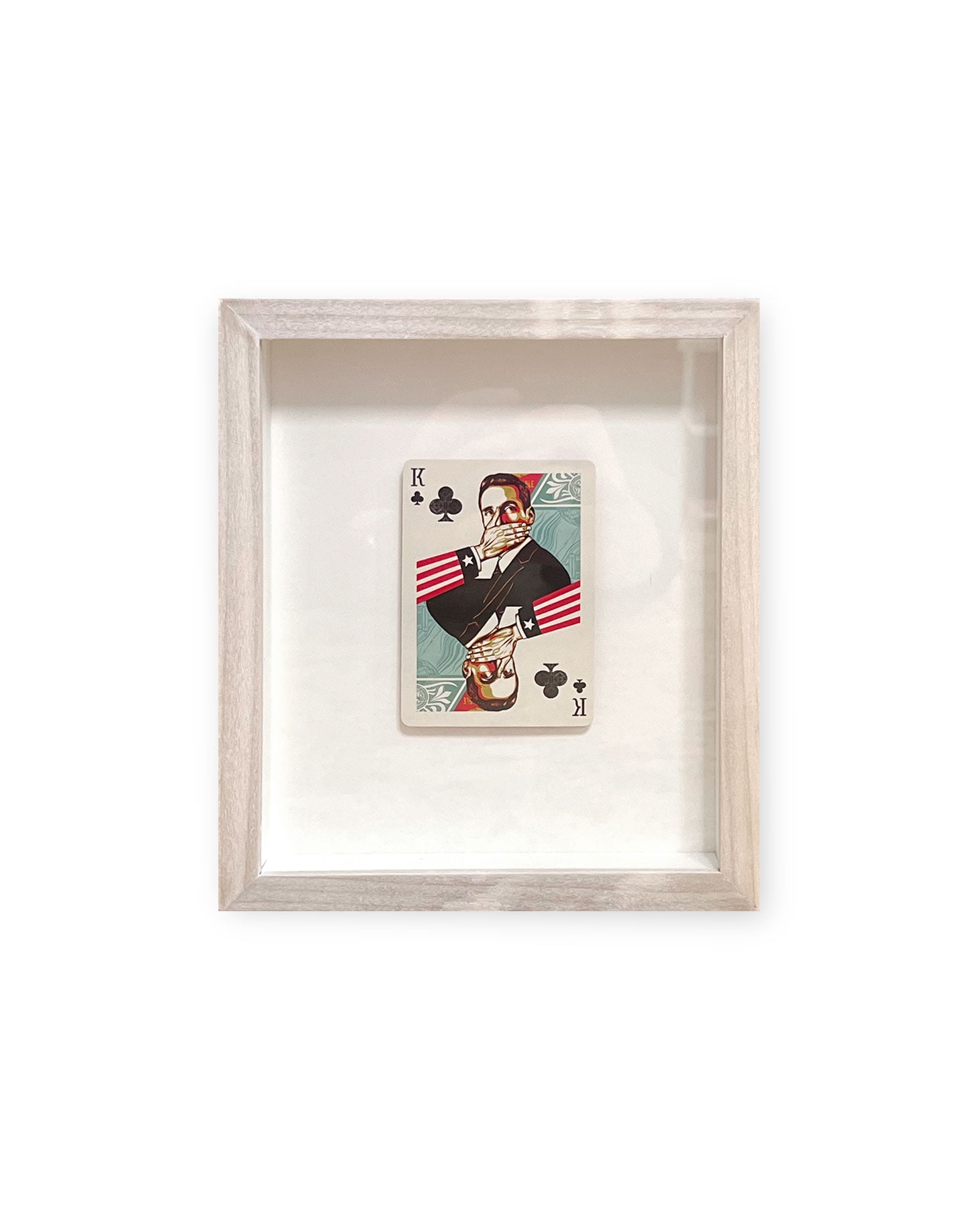 King of Clubs by Shepard Fairey available from Heath Kane Gallery