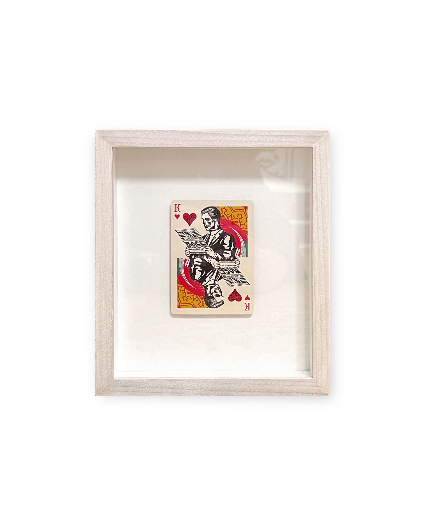 King of Hearts by Shepard Fairey available from Heath Kane Gallery