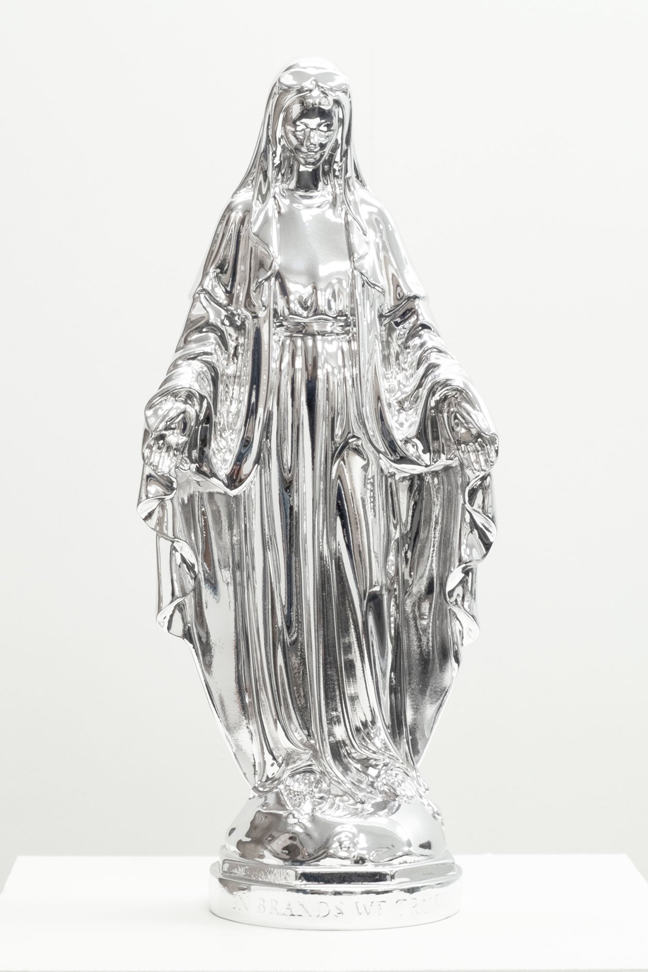 In Brands we Trust - Sculpture (Chrome)