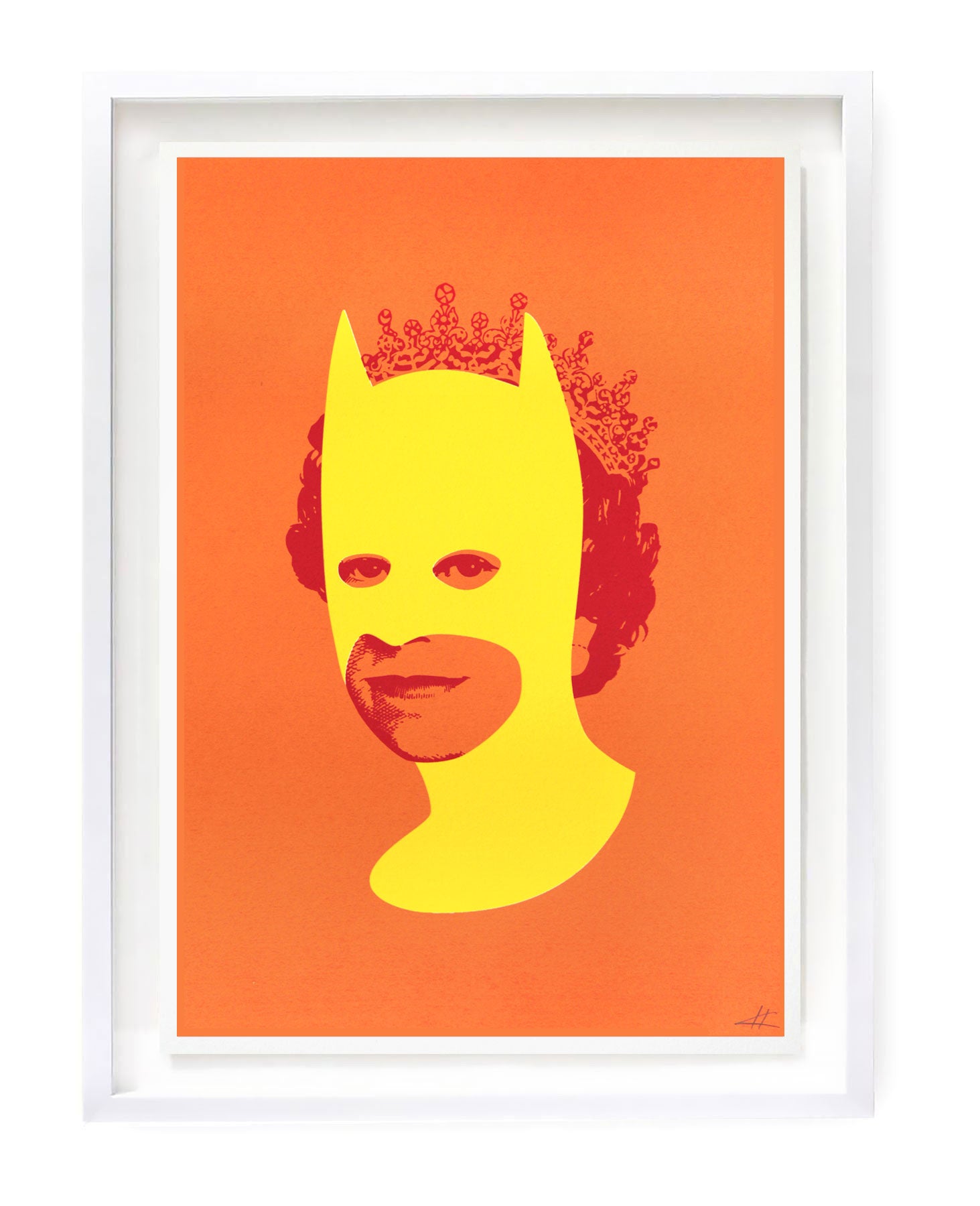 Rich Enough to be Batman - Yellow and Orange A3