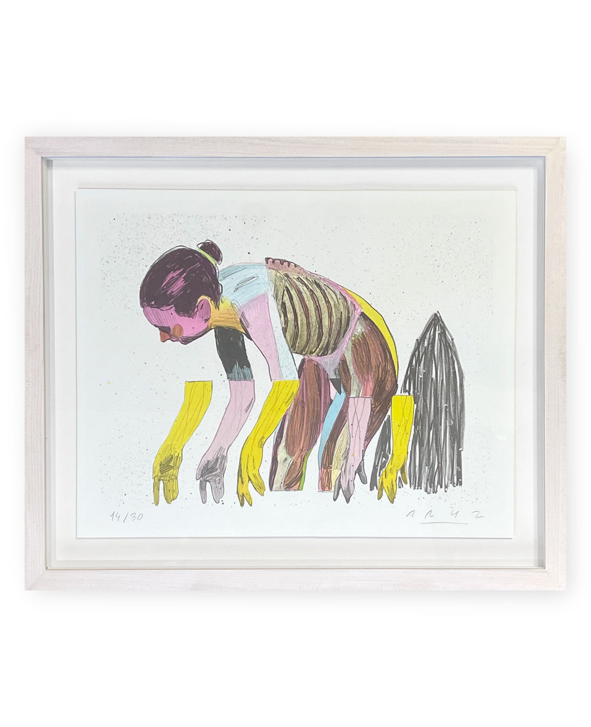 Anatomy Litho II by Aryz available from Heath Kane Gallery