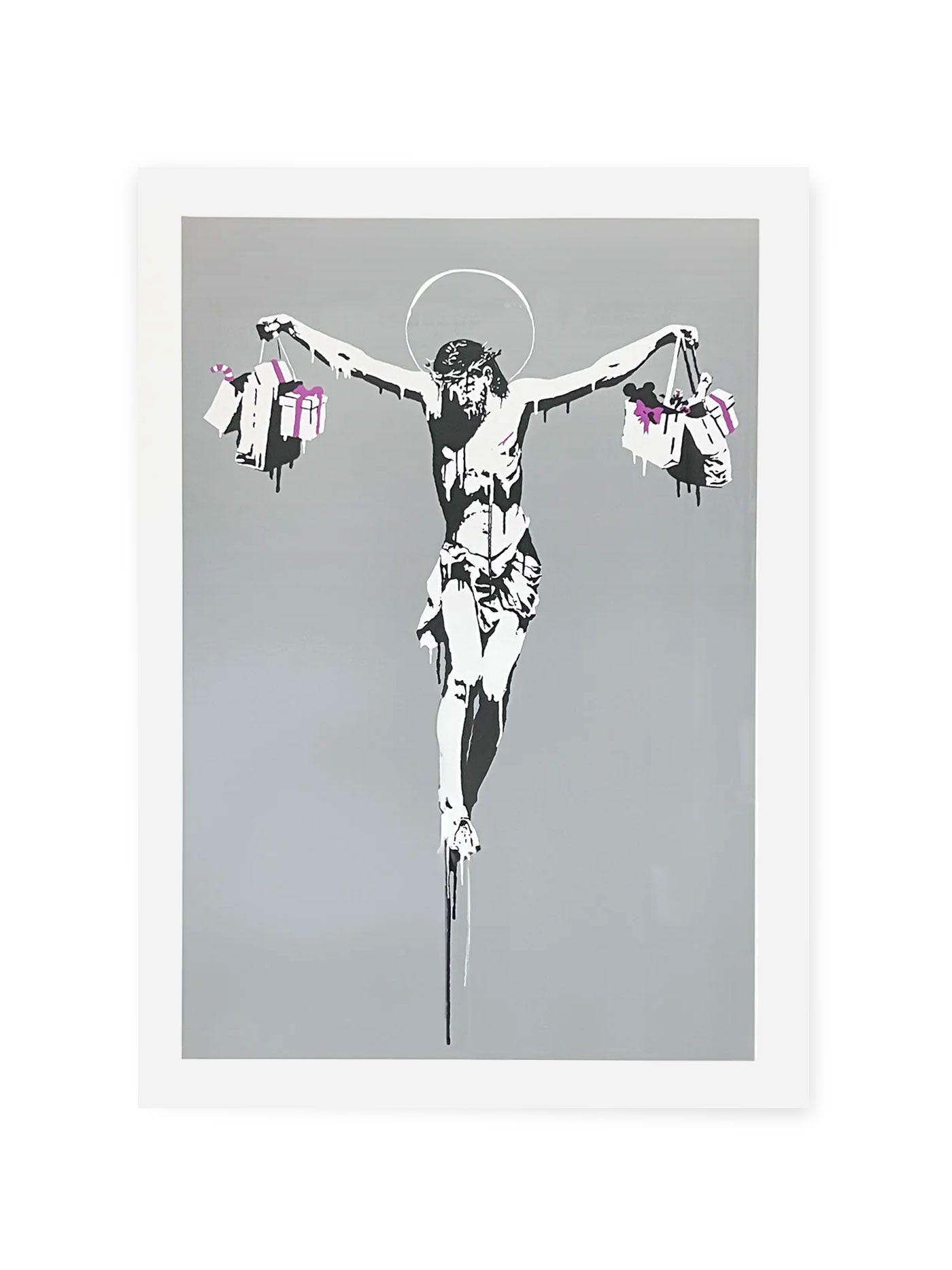 Christ with Shopping Bags by Banksy / WCP