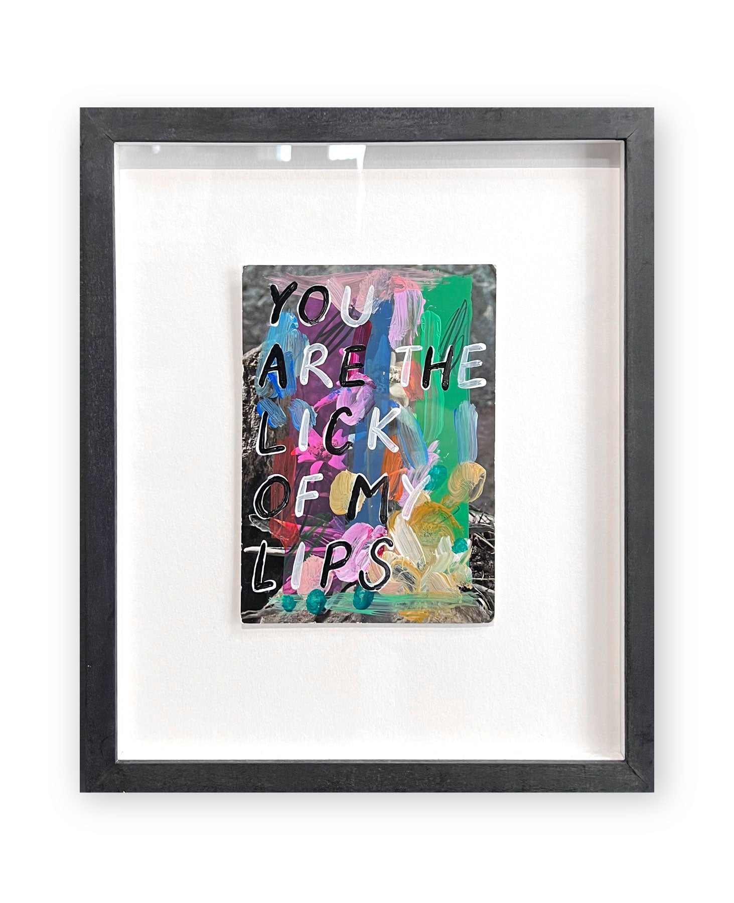 Original artwork Lick of my lips by Adam Bridgland