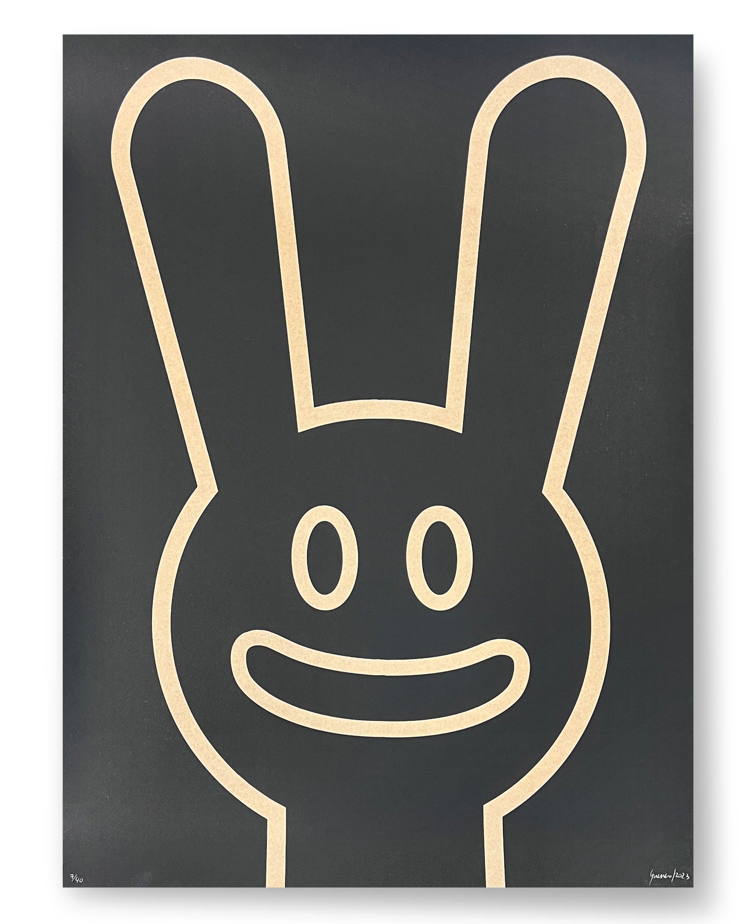 Black Bunny by Nancy Guerrero available from Heath Kane Gallery