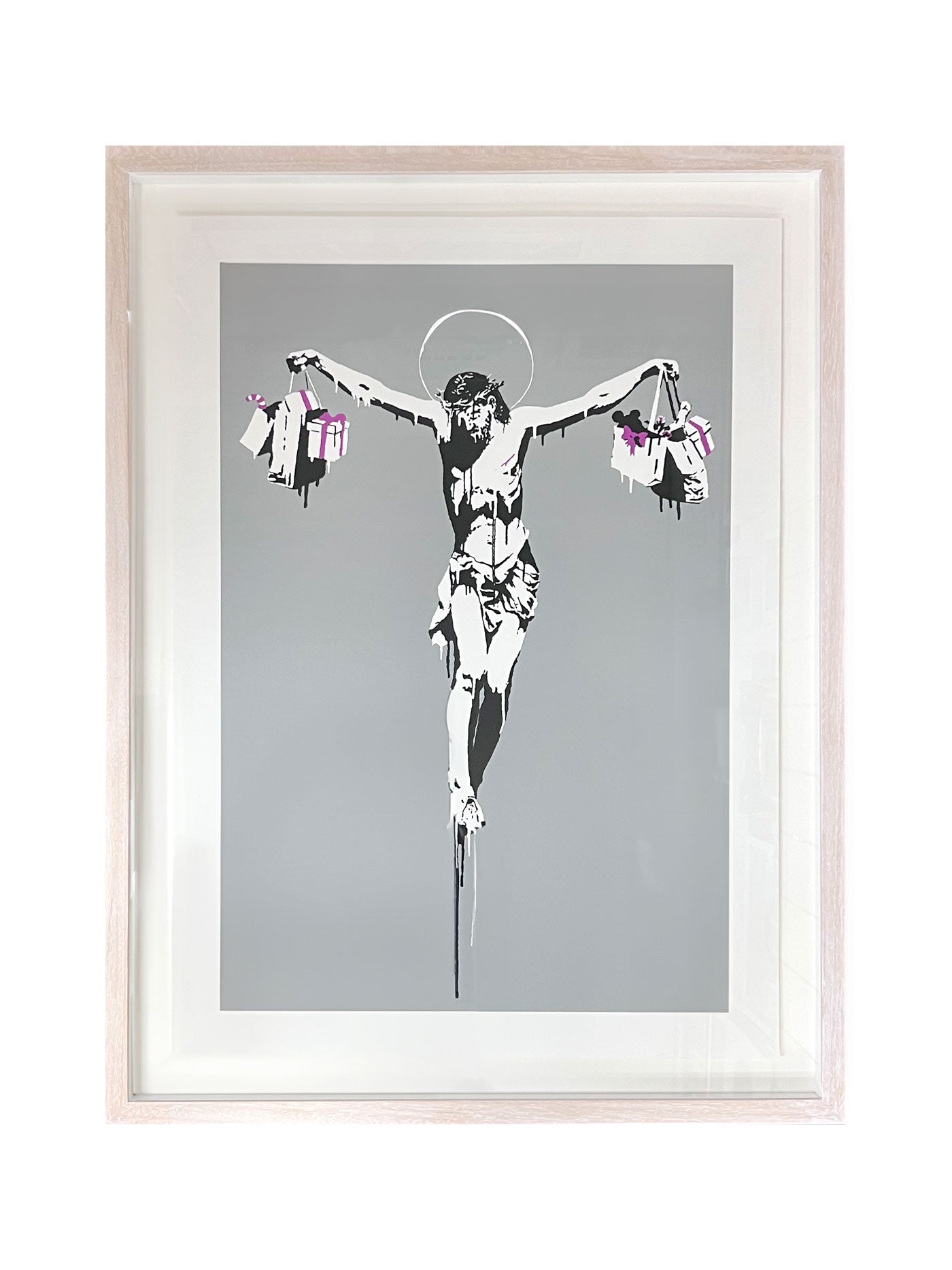Christ with Shopping Bags by Banksy / WCP