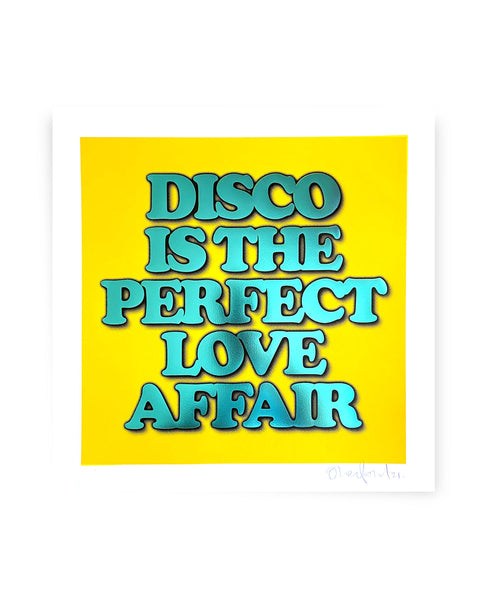 Disco is ... Yellow by Oli Fowler