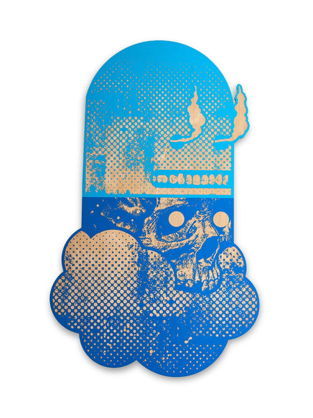 Echohead (Blue) by Michael Reeder