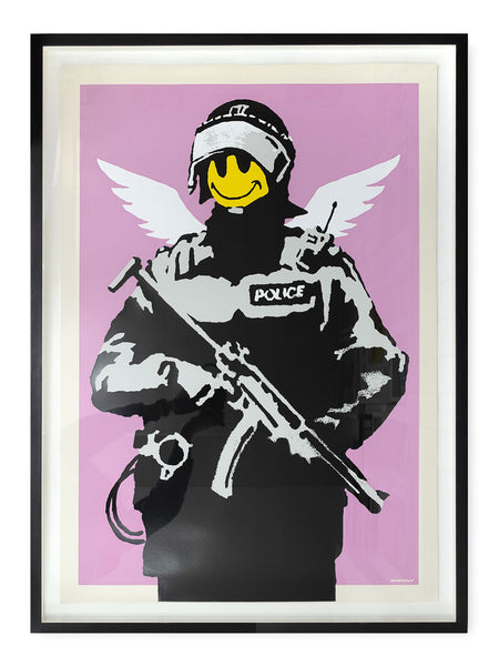 Flying Copper (Pink) by Banksy / WCP