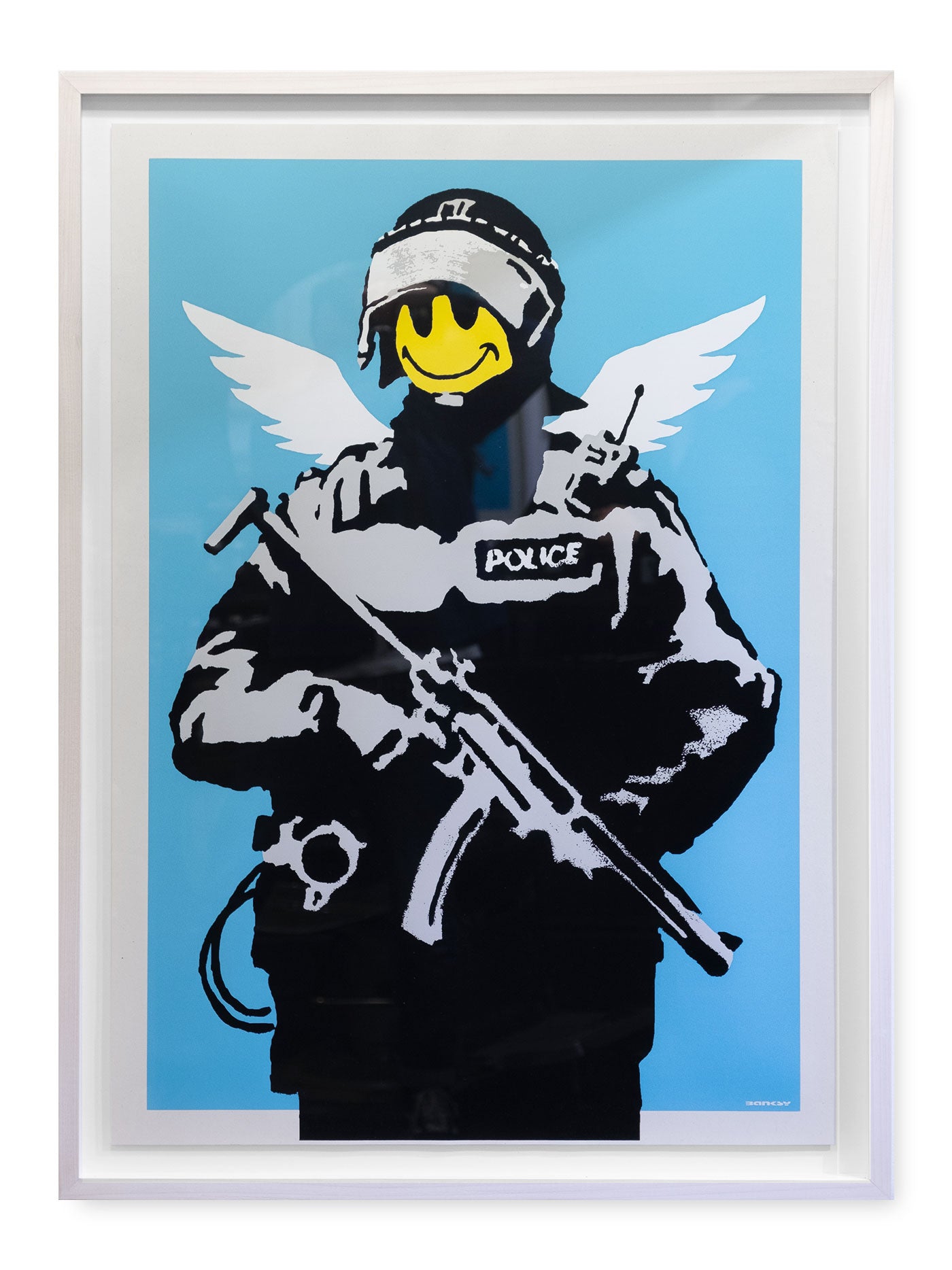Flying Copper by Banksy / WCP