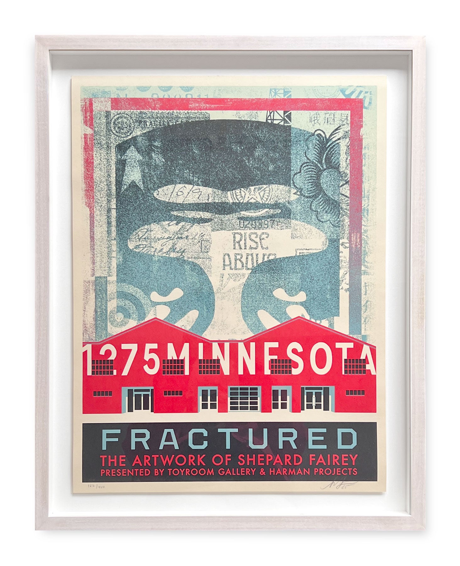 Fractured - limited edition print by Shepard Fairey
