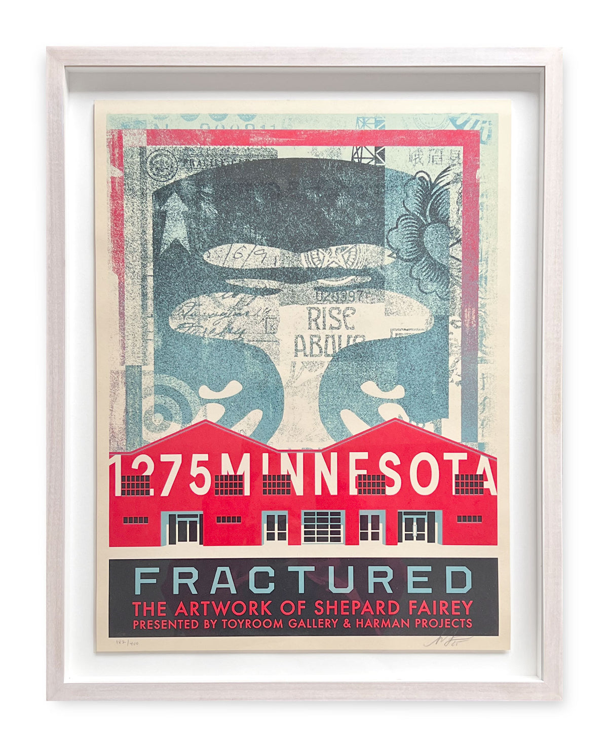 Fractured - limited edition print by Shepard Fairey