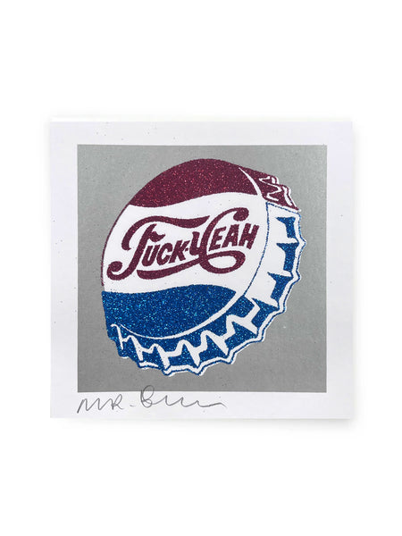 Fuck Yeah mini glitter edition - by Mr Edwards