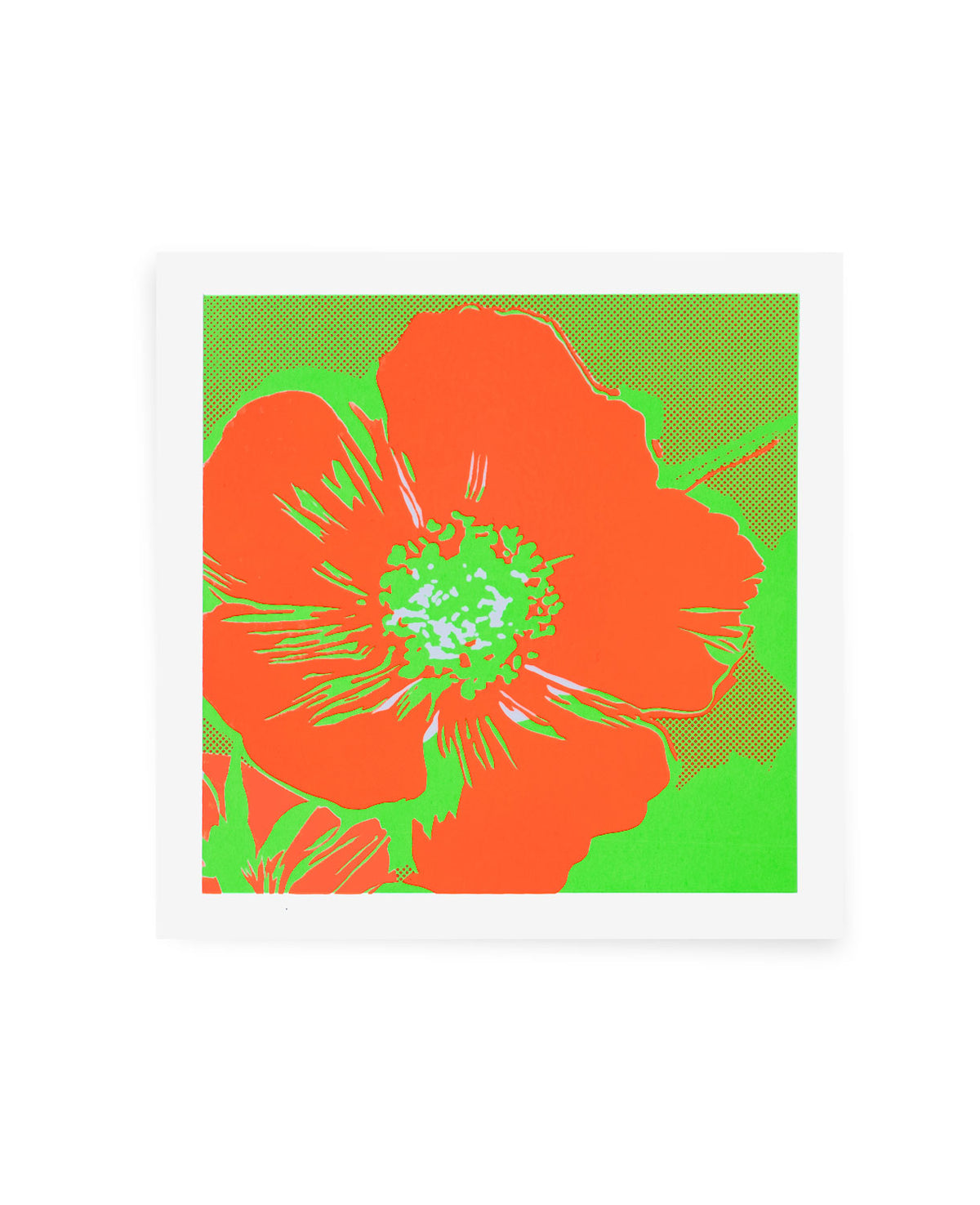 Full Bloom (Orange and Green) by Ben Allen