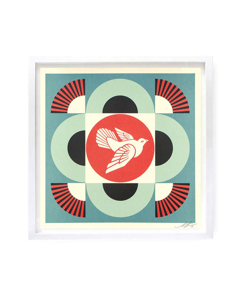 Geometric Dove by Shepard Fairey