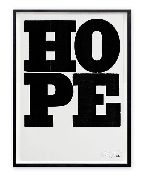 Hope by Anthony Burrill