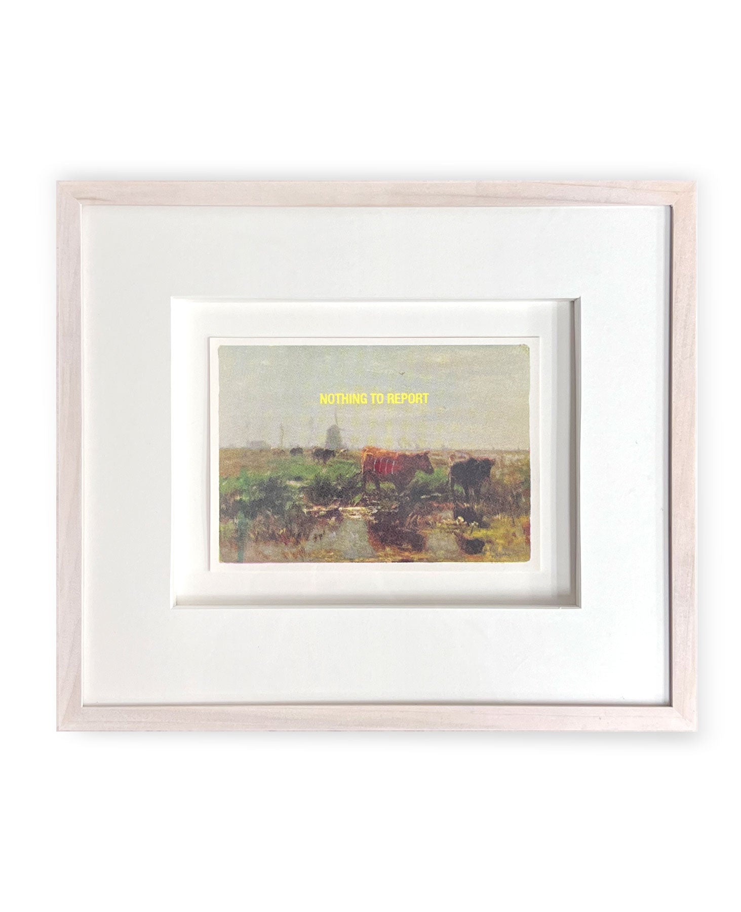 I Miss The Days When Nothing Happens (Framed) by Heath Kane