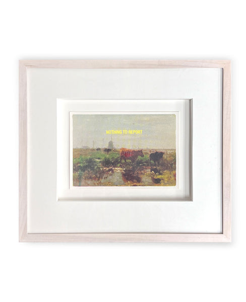 I Miss The Days When Nothing Happens (Framed)