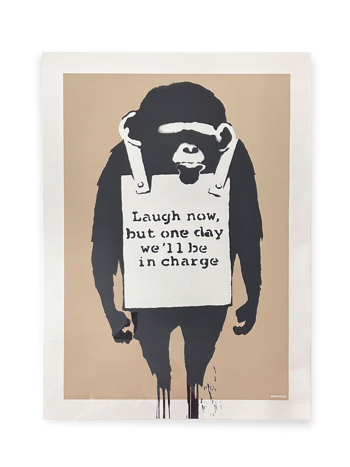 Laugh Now by Banksy / WCP