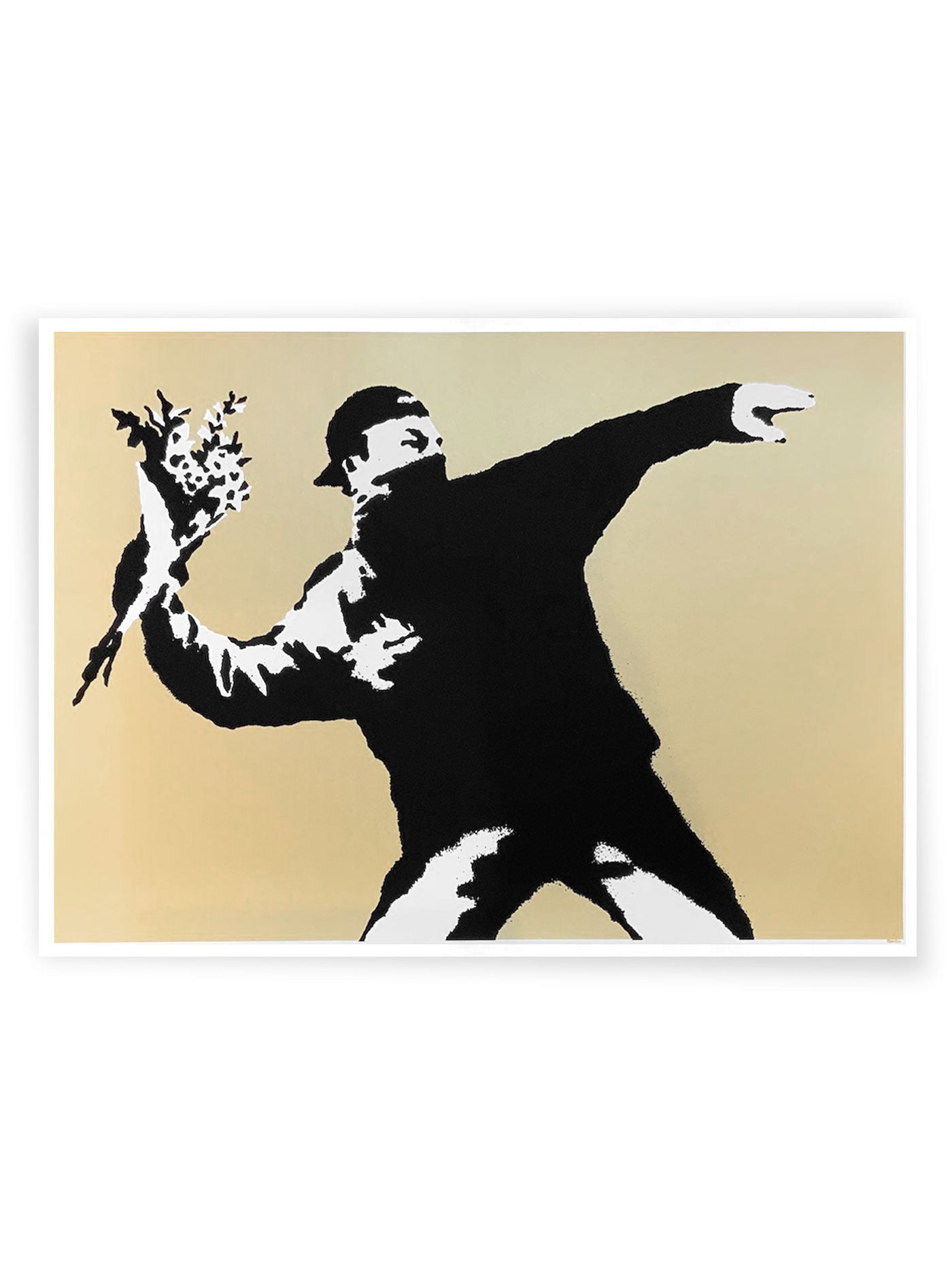 Love Is In The Air by Banksy / WCP