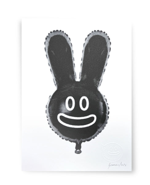 Bunny Balloon by Nancy Guerrero