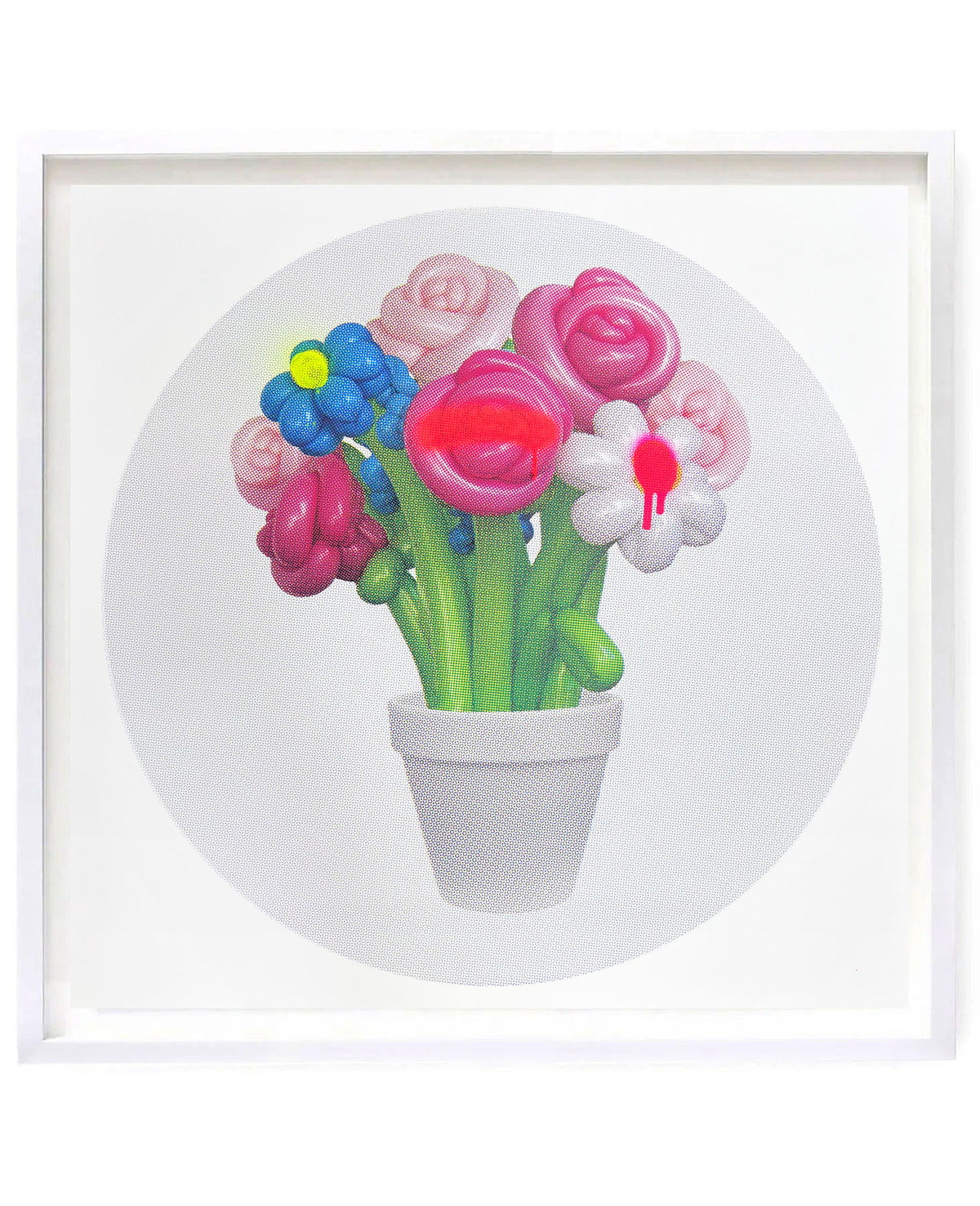 Oblivious - 0625 Balloon Flowers limited edition print by Heath Kane