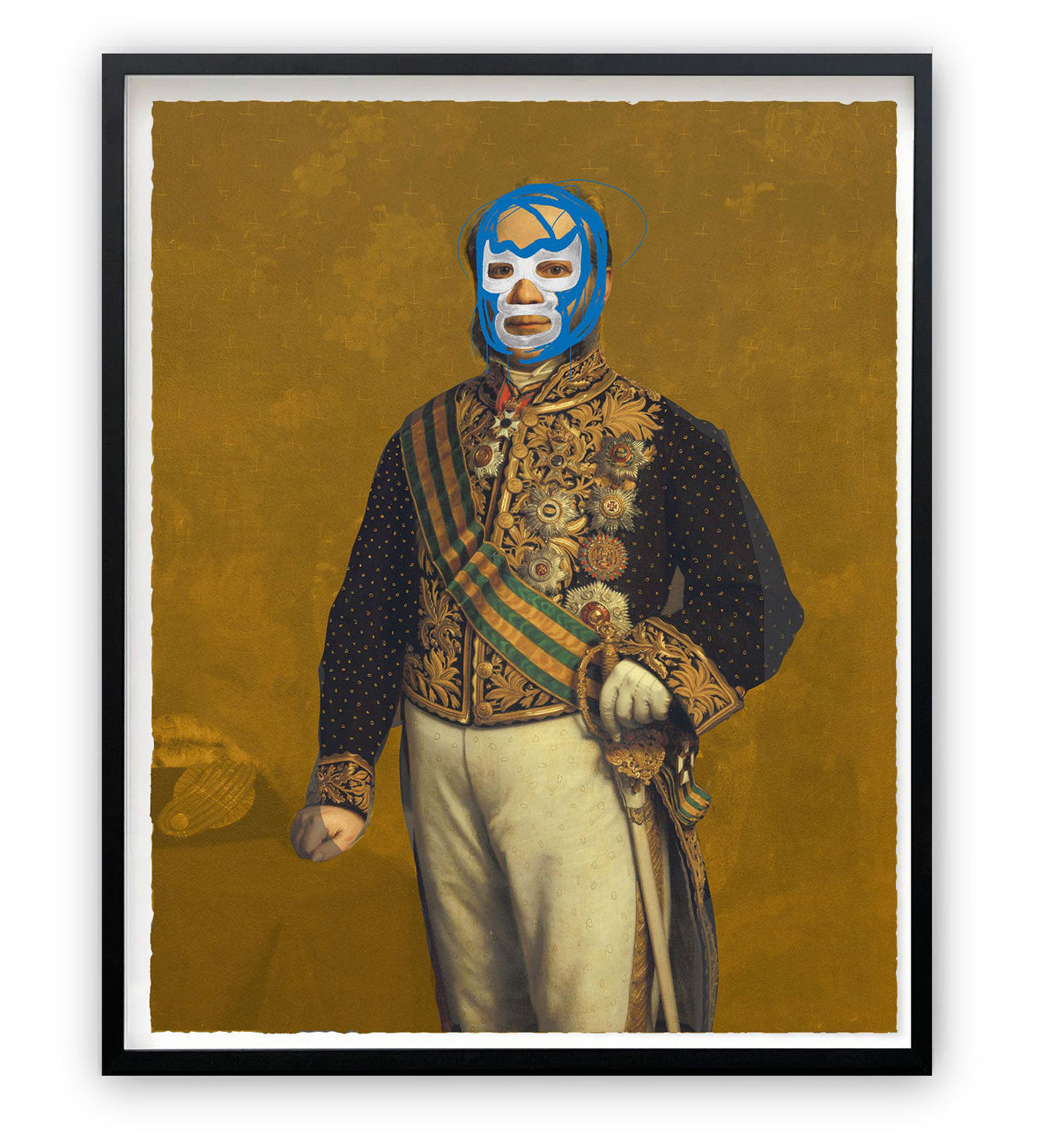Portrait of Heroes - Pieter Mijer (Framed)