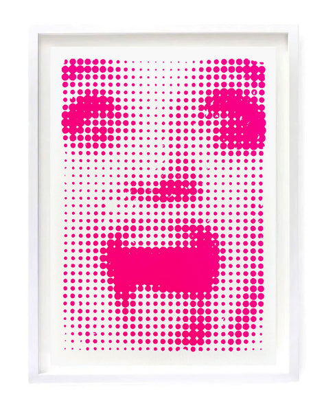 Made You Look - Neon Pink A4