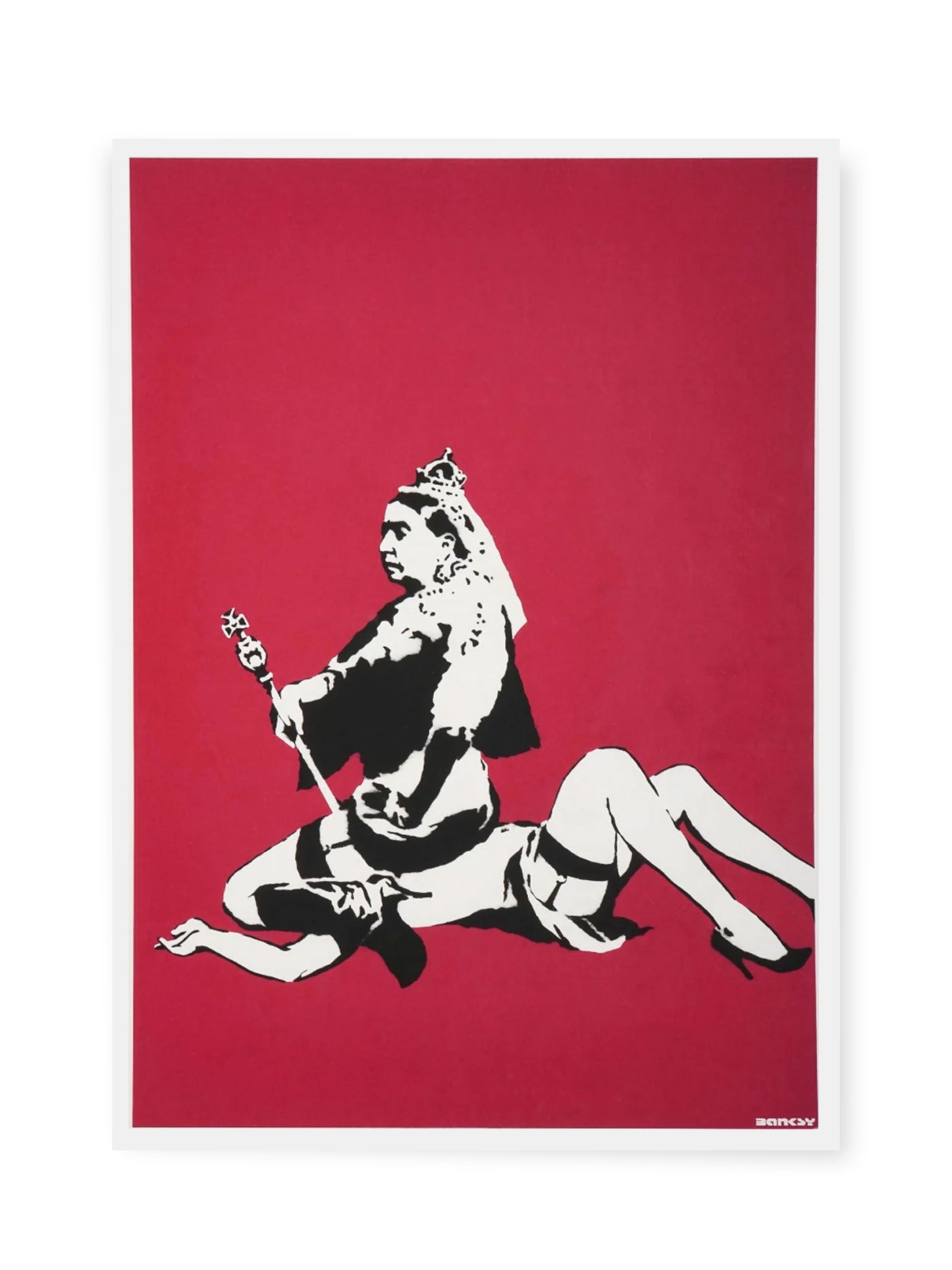 Queen Victoria by Banksy / WCP