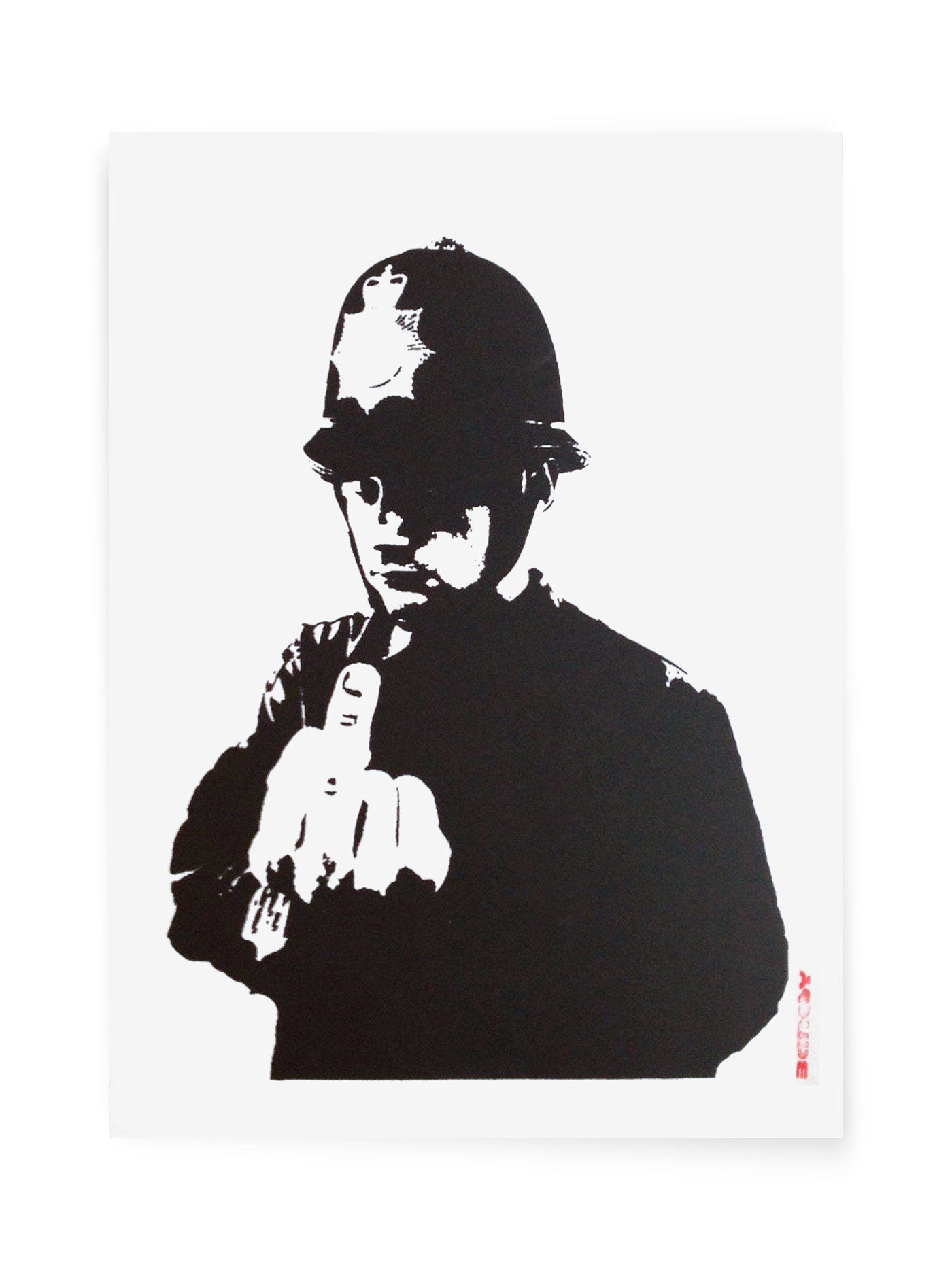 Rude Copper by Banksy / WCP