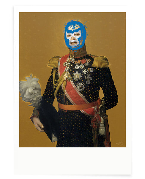 Portrait of Heroes - Baron van Omphal - A5 size