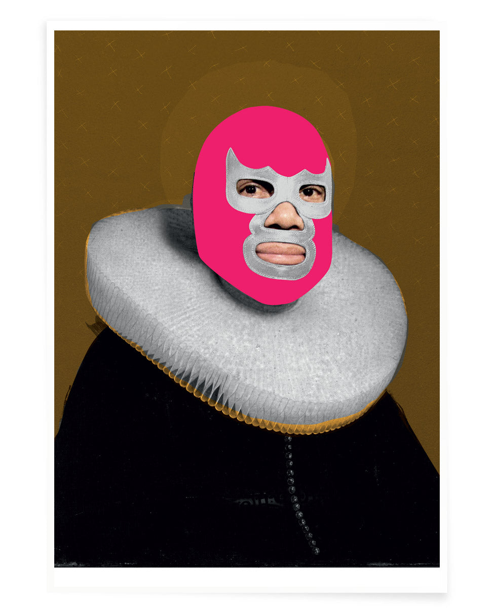 Portrait of Heroes - Pink Devil - A5 size