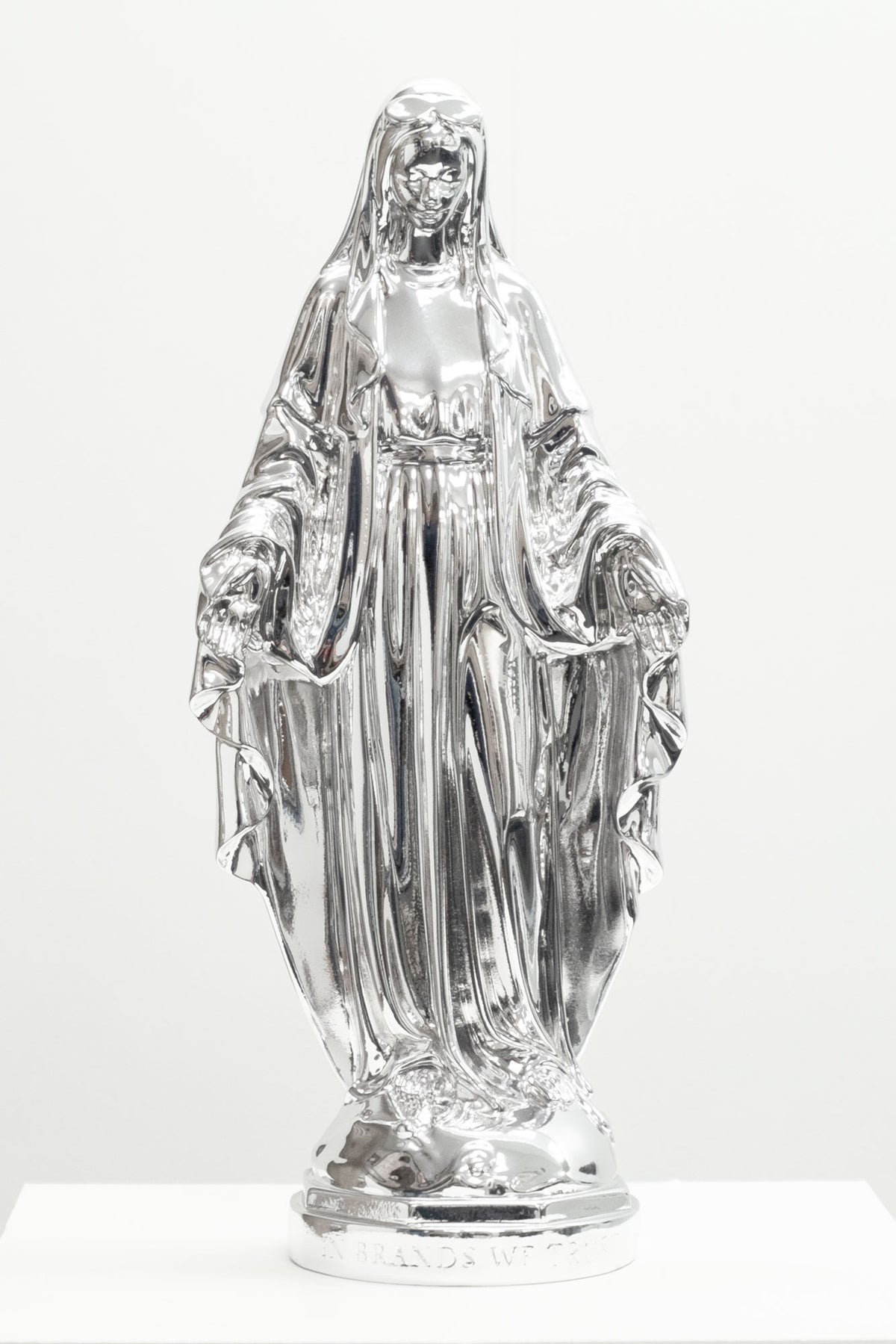 In Brands we Trust - Sculpture (Chrome)