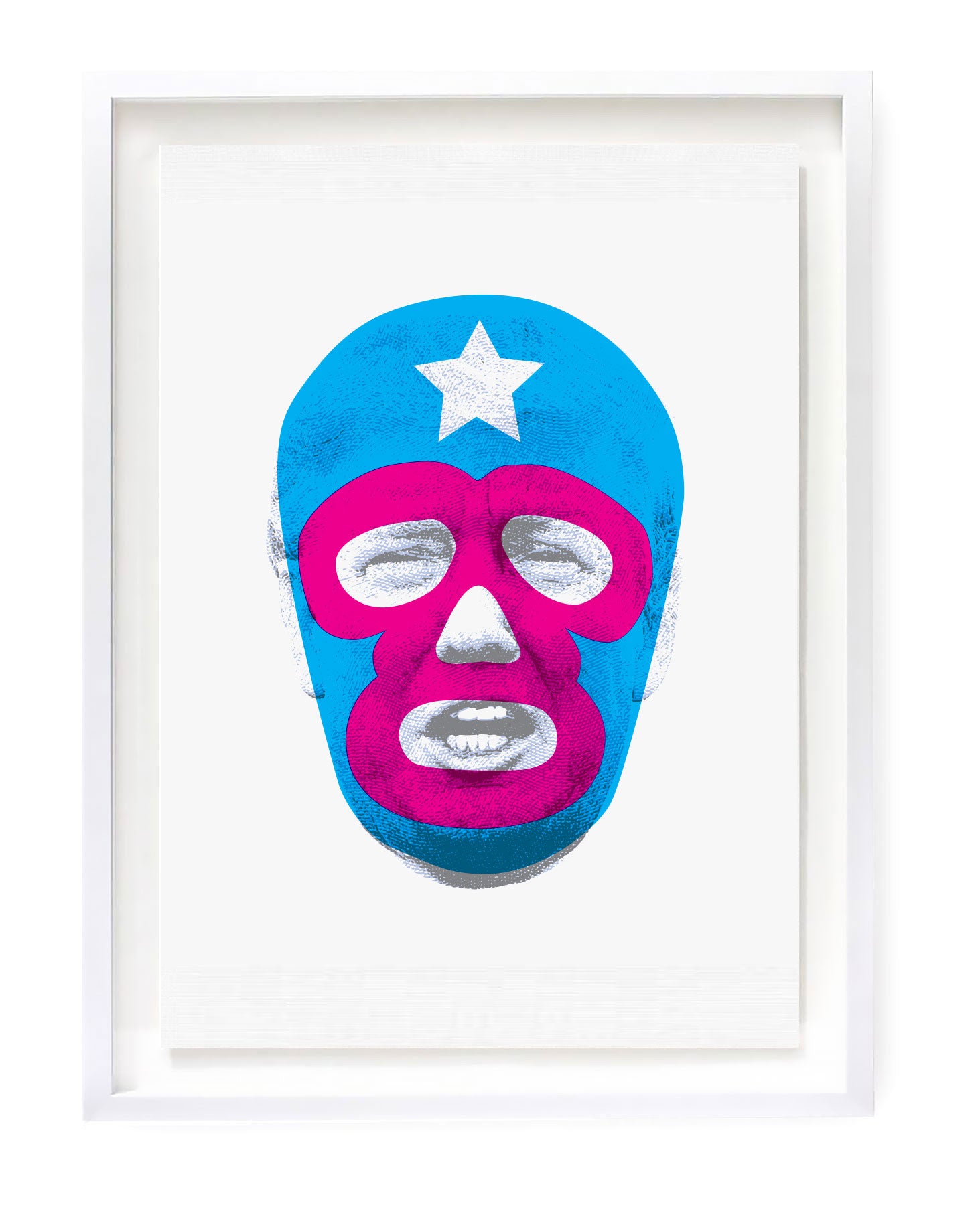Masks of Fear - El Trump (2nd edition) by contemporary artist Heath Kane