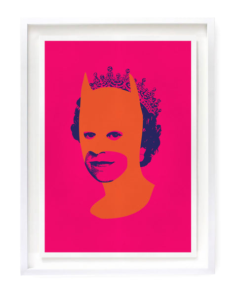 Rich Enough to be Batman - Fluorescent Pink, Orange and Blue