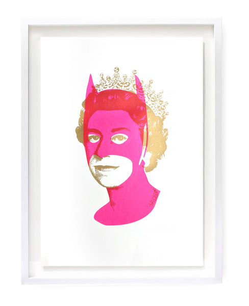 Rich Enough to be Batman - Pink and Gold